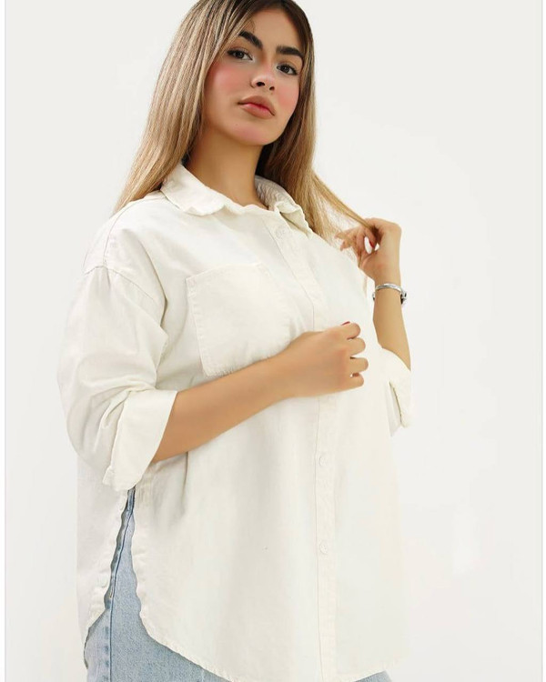 خرید مانتو کتان زنانه