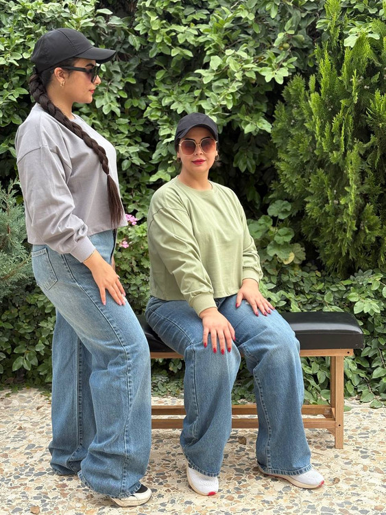 قیمت بلوز کراپ استین بلند