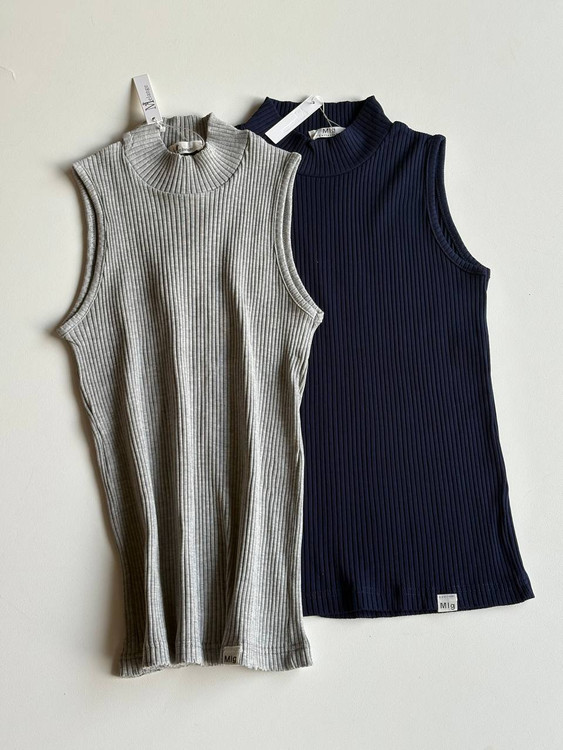 تاپ حلقه ای یقه ایستاده جنس کبریتی