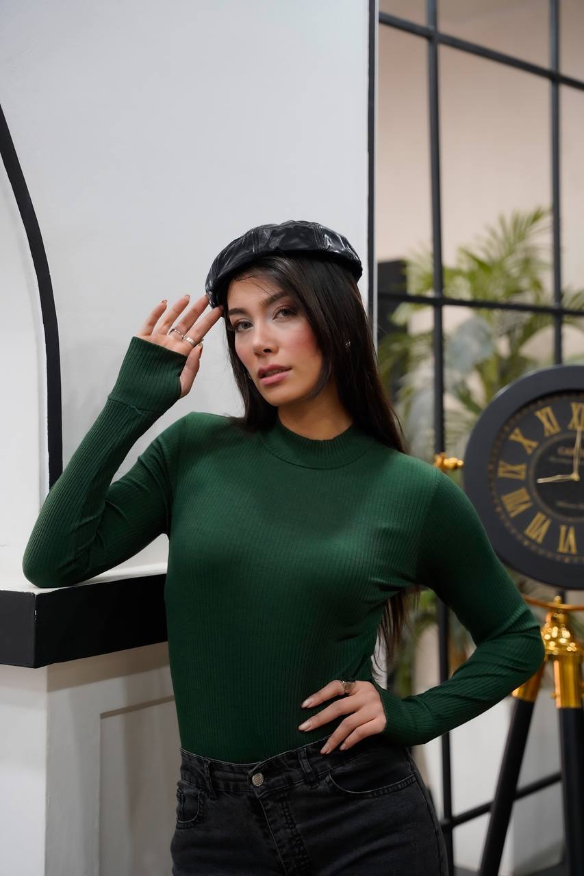 بادی یقه ایستاده زنانه