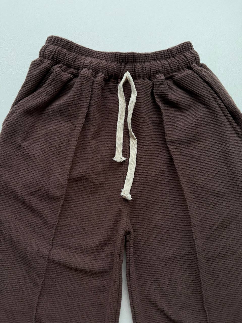 خرید شلوار زنانه مخمل نیم بگ کمر کش