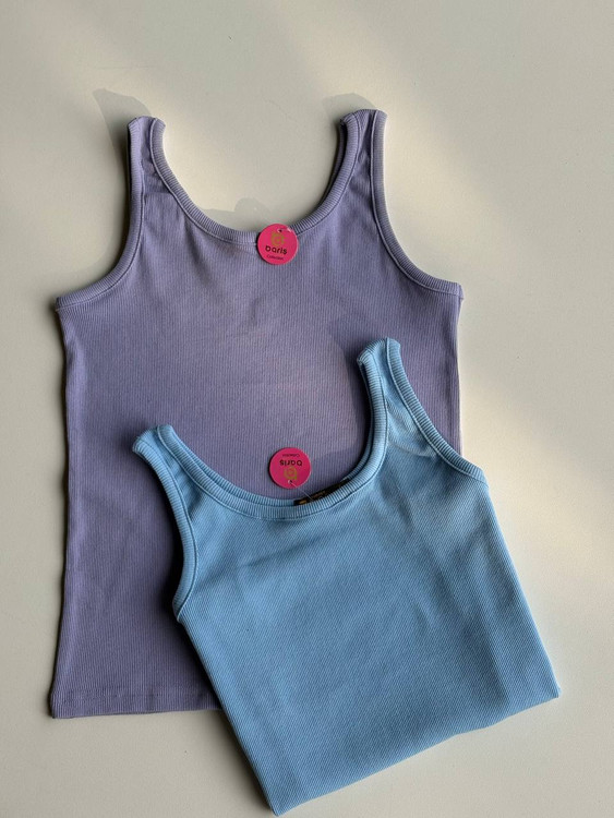 تاپ زنانه حلقه ای یقه گرد جنس کبریتی