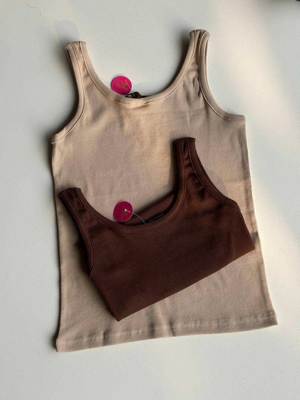 خرید تاپ حلقه ای یقه گرد زنانه