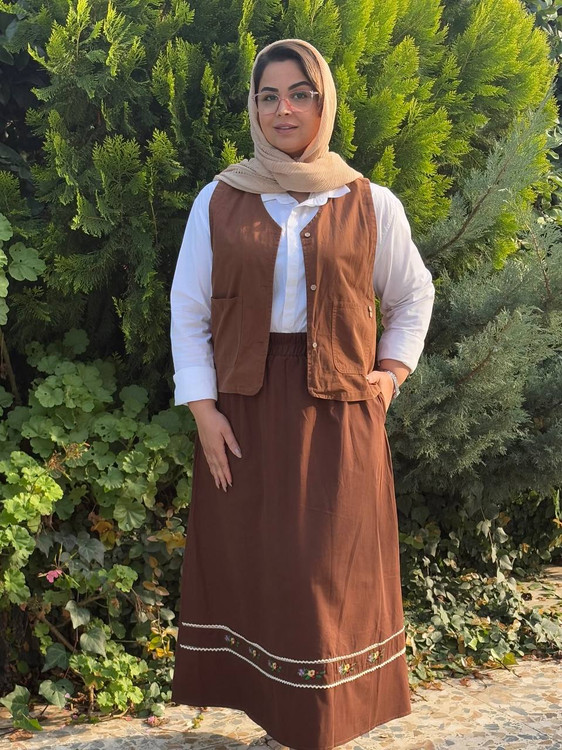 خرید انلاین دامن وارداتی زنانه جنس کتان